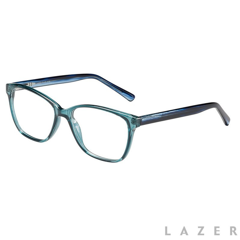 LA4106.604, blau transparent, Lazer Plus